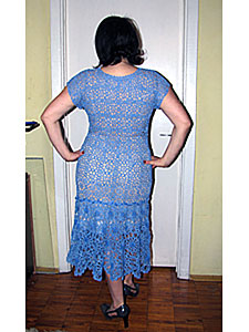 Вязаное платье Татьяна