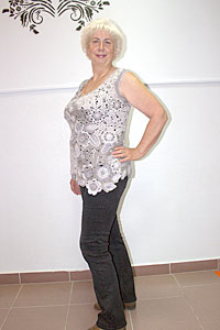 Вязаная туника "Лиза"