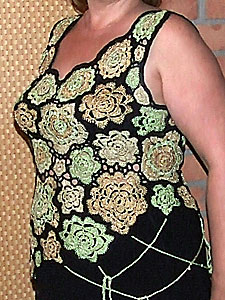 Вязаная туника Фантазия