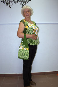 Вязаная туника Южанка